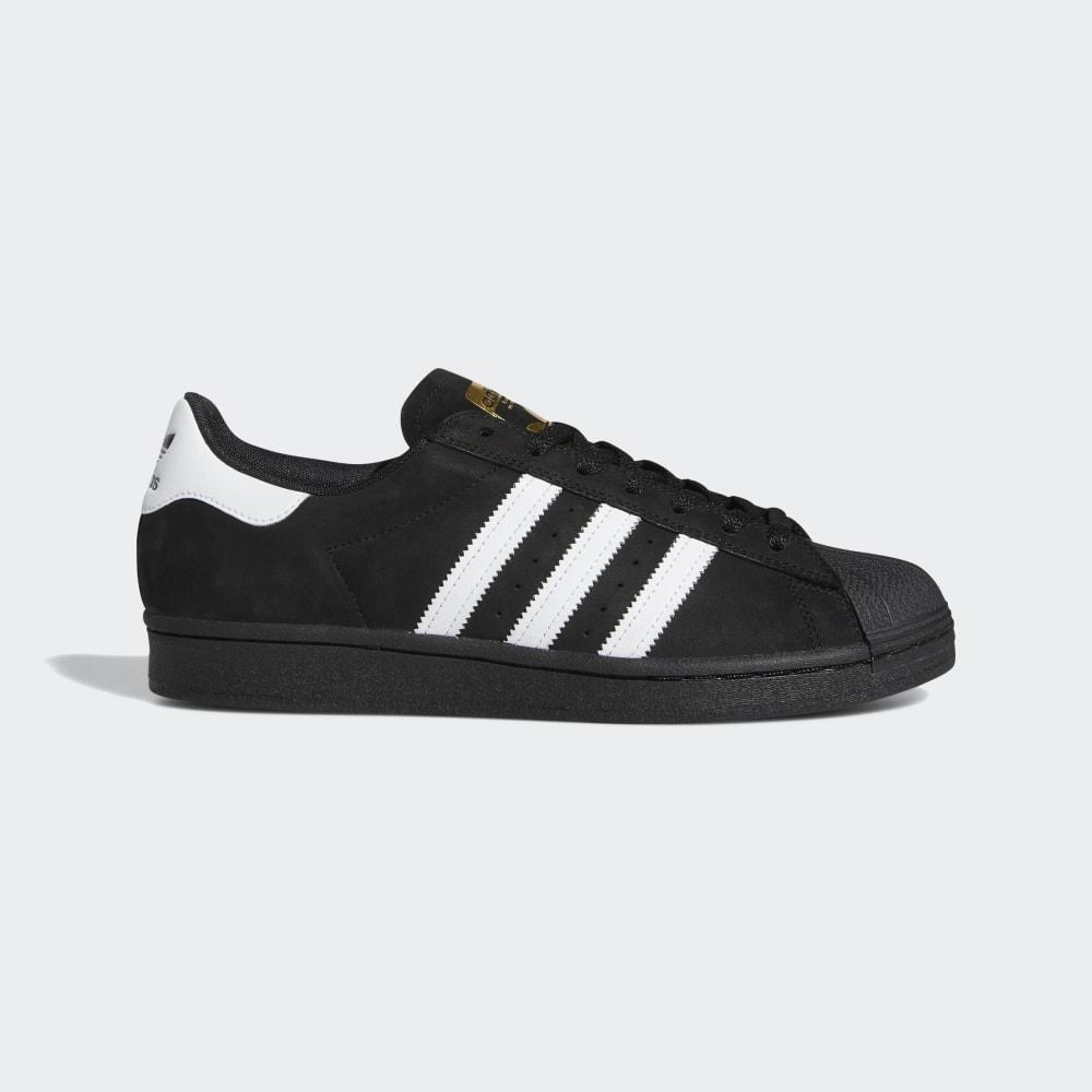 Adidas Men's Superstar Shell Toe Originals Shoes Black/White/Gold Metal Ireland FV0321